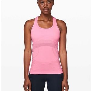 Light Pink Lululemon Swiftly Tech Tank